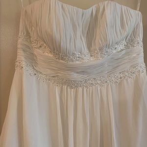 Wedding dress and accessories